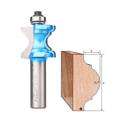 Mua Bit mũi Bull thực tế chống mài mòn, Bit bộ định tuyến CNC Bullnose đa chức năng online manufacture