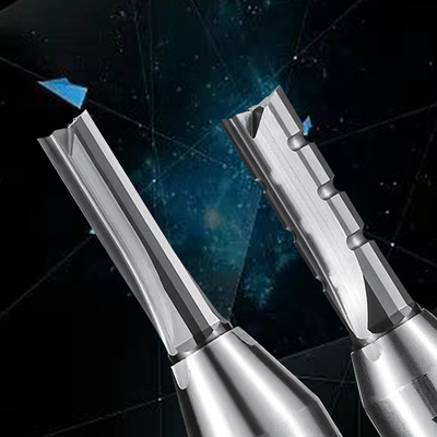 Mua Hàn 3 cạnh Bit rãnh thẳng, Bit bộ định tuyến chống ăn mòn để cắt thẳng online manufacture