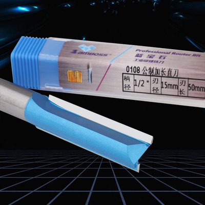Double Flute Straight Router Bits Chống mài mòn đa chức năng