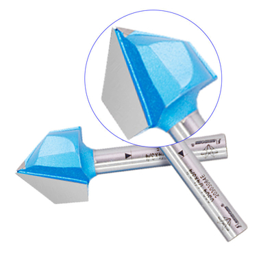 Độ chính xác cao V Groove Router Bit Double Flute Chamfer Carbide Tipped Woodworking Tool Bits
