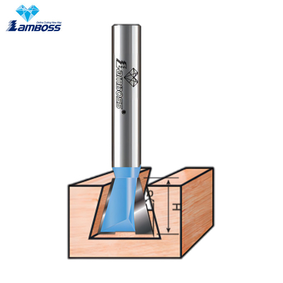 1/2 1/4 gỗ chạm khắc máy cắt mài đuôi bồ câu bộ định tuyến bit cho máy CNC