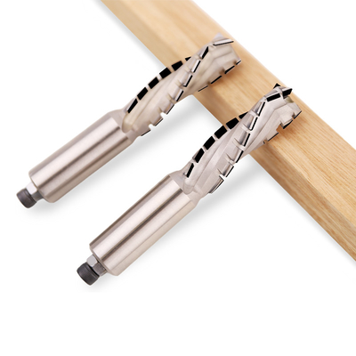 Làm gỗ kim cương xoắn ốc thẳng dao CNC khắc dao router bit