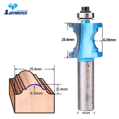 Lamboss Bull Nose Router Bits Woodworking Router Bit Tùy chỉnh Máy cắt xay