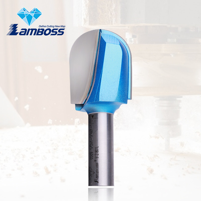 Lamboss Long Blade Round Nose Bit Deep Woodworking Milling Cutter Round Carving Bit