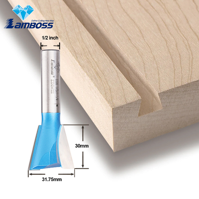 Lamboss Dovetail Bit cho gỗ khắc cắt Dovetail Router Bit không có vòng bi