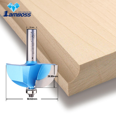 Lamboss 1/2 Chamfer Router Bit Milling Cutter Công cụ cho gỗ Cove Bit với vòng bi