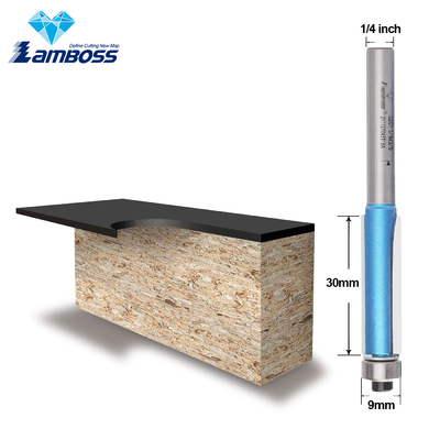 Lamboss thẳng cắt bộ định tuyến bit thẳng bit với vòng bi cắt cắt xay