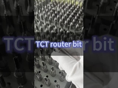 Carbide TCT có thể tùy biến thẳng với độ cứng cao cho cắt gỗ